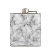 Flasques Mariage de Courage Liquide Jitters motif de Marbre (Dos)