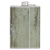 Flasques Mariage de courroie feutrée rustique (Dos)