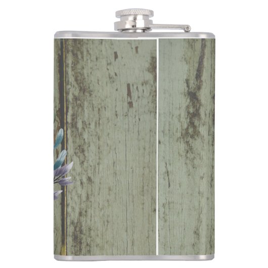 Flasques Mariage de courroie feutrée rustique (Dos)