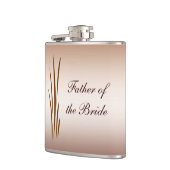 Flasques Mariage de la récolte d'automne Père de la mariée (Gauche)