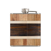 Flasques Mariage en bois rustique Bridesmaid (Dos)