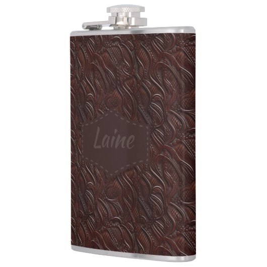 Flasques Mariage Faux Revêtement en cuir (Gauche)