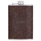 Flasques Mariage Faux Revêtement en cuir (Devant)