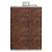 Flasques Mariage Faux Revêtement en cuir (Dos)