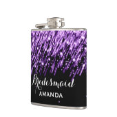 Flasques Mariage Faveur Tomber Étoiles Violet (Gauche)