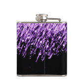 Flasques Mariage Faveur Tomber Étoiles Violet (Dos)