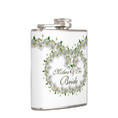 Flasques Mariage Favor Elégant Rose Mère de la Mariée (Droite)