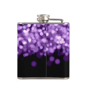 Flasques Mariage Favoriser les lumières violettes (Dos)