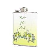 Flasques Mariage floral jaune Mère de la mariée (Gauche)