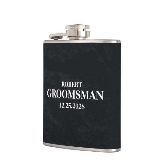 Flasques Mariage Groomsmen (Gauche)