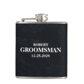 Flasques Mariage Groomsmen (Devant)