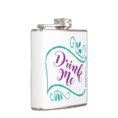 Flasques Mariage - Hip Flask - Buvez-Moi (Droite)