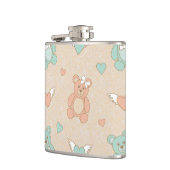 Flasques Mariage-nounours (Gauche)