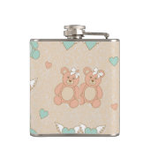 Flasques Mariage-nounours (Dos)