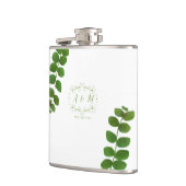 Flasques Mariage Vert Chic (Gauche)