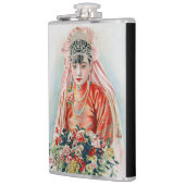 Flasques Mariée en rouge au Mariage chinois à Shanghai (Gauche)