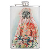 Flasques Mariée en rouge au Mariage chinois à Shanghai (Devant)