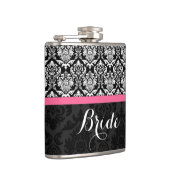 Flasques Mariée Vintage Noire Et Blanc (Droite)