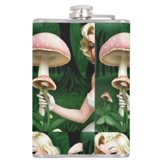 Flasques Marilyn champignon plaisir maison déco unique (Dos)