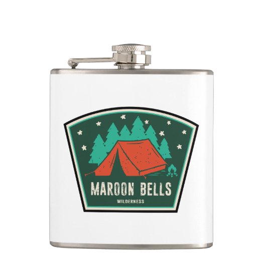 Flasques Maroon Bells Wilderness Camping (Devant)