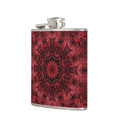 Flasques maroon marocain bohème mandala bordeaux (Gauche)