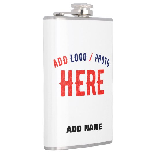 FLASQUES MARQUE BLANCHE MODERNE ET PERSONNALISABLE VÉRIFIÉE (Droite)