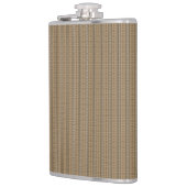 Flasques marron, bois, beige, rectangle, gris, sol, kha (Gauche)