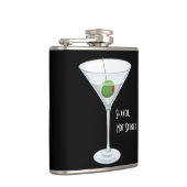 Flasques Martini Glass Olive Cocktails non ébranlés (Droite)