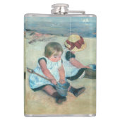 Flasques Mary Cassatt - Enfants jouant sur la plage (Dos)