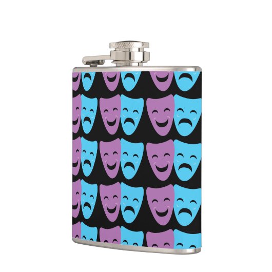 Flasques Masques de drame (Gauche)