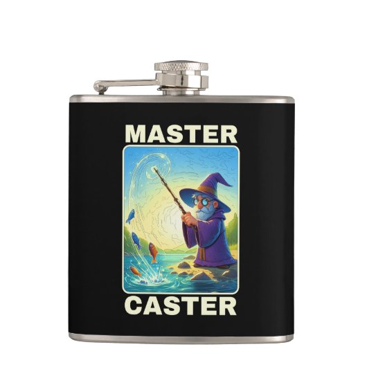 Flasques Master Caster - Assistant Pêche magique (Devant)