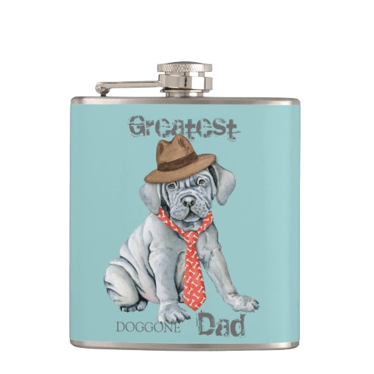 Flasques Mastino Papa Hip Flask (Devant)