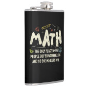 Flasques Mathématiques Cadeau de professeur de mathématique (Droite)