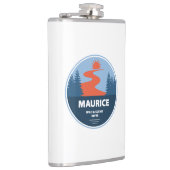 Flasques Maurice Wild Et Rivière Pittoresque (Droite)