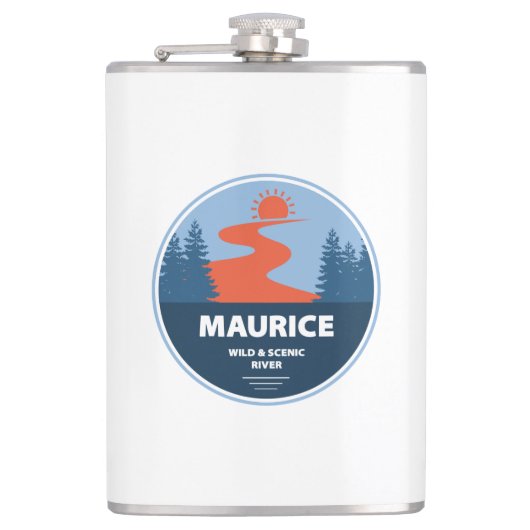Flasques Maurice Wild Et Rivière Pittoresque (Devant)