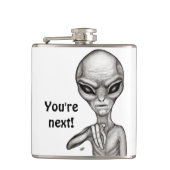 Flasques Mauvais Alien, Tu es le prochain ! (Devant)