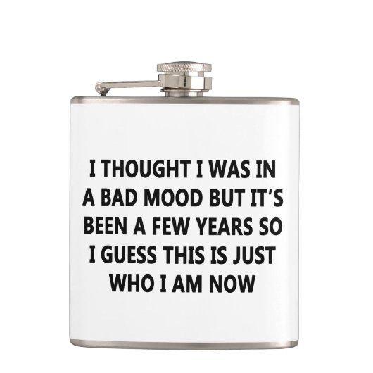 Flasques Mauvaise humeur (Devant)