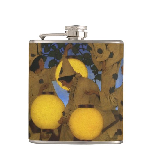 Flasques Maxfield Parrish Les Porteuses de Lanternes 1908 V (Devant)