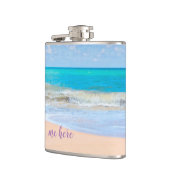 Flasques Me ici à la plage (Gauche)