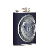 Flasques Médaillon du 6e anniversaire de la Mariage de fer (Droite)