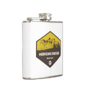 Flasques Medicine Rocks State Park Montana (Droite)