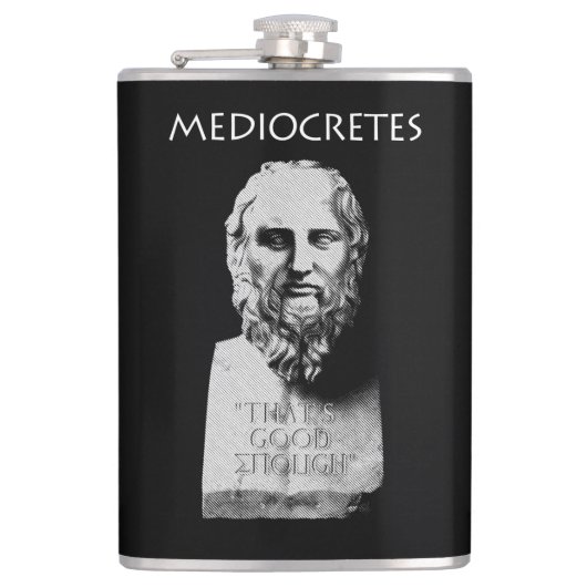 Flasques Mediocretes (Philosophe de la Médiocre) (Devant)