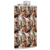 Flasques Meerkats En Triangles, Fiole De Hanche (Droite)