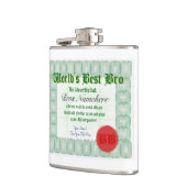 Flasques Meilleur Bro du monde (Gauche)