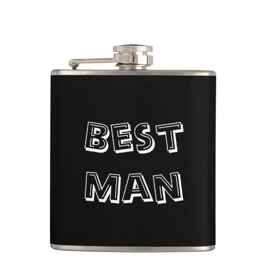 Flasques Meilleur homme | MARIAGE (Devant)