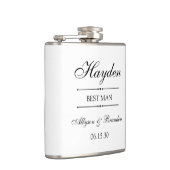 Flasques Meilleur homme personnalisé (Droite)