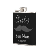 Flasques Meilleur Mariage Homme Favoriser Moustache (Gauche)