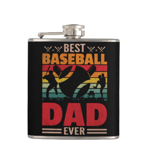 Flasques Meilleur papa de baseball
