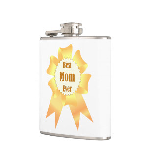 Flasques Meilleure maman jamais Golden Lauréat du prix ruba