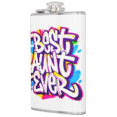 Flasques Meilleure Tante Ever (Style 2) (Gauche)
